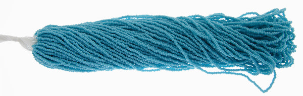 Czech Seed Beads 13/0 Cut Opaque Strung