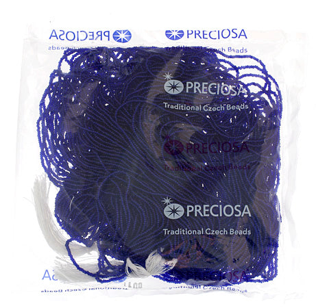 Czech Seed Beads 13/0 Cut Transparent Strung