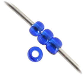 Czech Seed Beads 13/0 Cut Transparent Strung