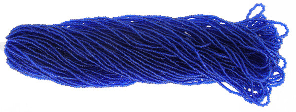 Czech Seed Beads 13/0 Cut Transparent Strung