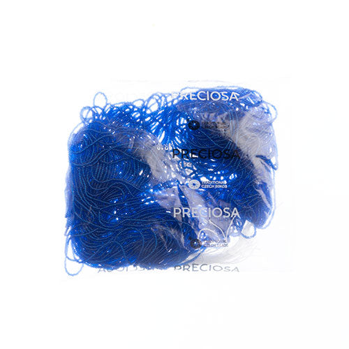 Czech Seed Beads 13/0 Cut Transparent Strung