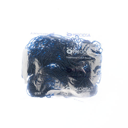 Czech Seed Beads 13/0 Cut Transparent Strung