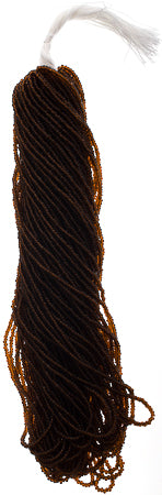 Czech Seed Beads 13/0 Cut Transparent Strung