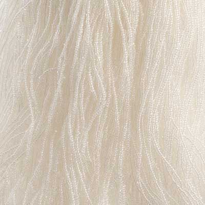 Czech Seed Beads 13/0 Cut Transparent Strung