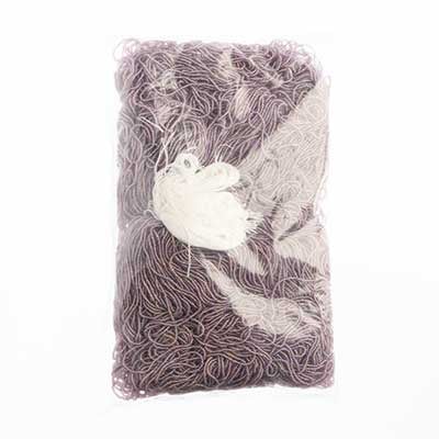 Czech Seed Beads 13/0 Cut Transparent Light Amethyst Rainbow Strung