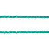 Czech Seed Beads 13/0 Cut Transparent Luster Strung