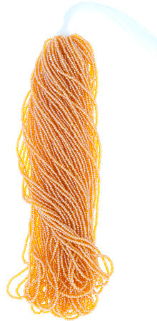 Czech Seed Beads 13/0 Cut Transparent Luster Strung