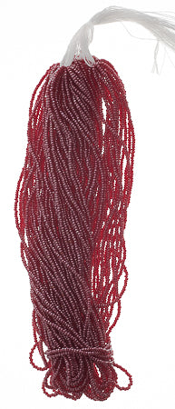 Czech Seed Beads 13/0 Cut Transparent Luster Strung