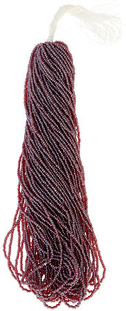 Czech Seed Beads 13/0 Cut Transparent Luster Strung