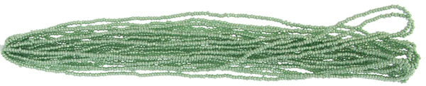 Czech Seed Beads 13/0 Cut Metallic Terra Strung