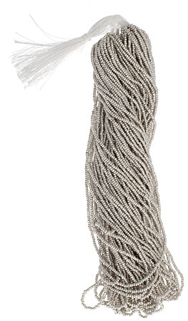 Czech Seed Beads 13/0 Cut Metallic Terra Strung