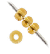 Czech Seed Beads 13/0 Cut Transparent Strung