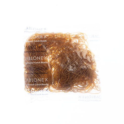 Czech Seed Beads 13/0 Cut Transparent Strung