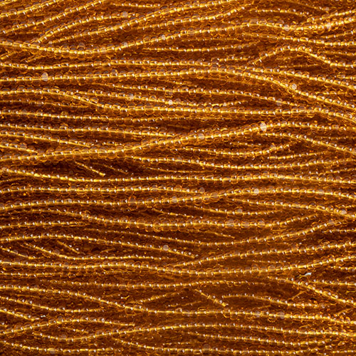 Czech Seed Beads 13/0 Cut Transparent Strung