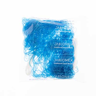 Czech Seed Beads 13/0 Cut Transparent Strung