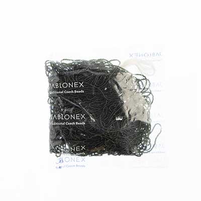 Czech Seed Beads 13/0 Cut Transparent Strung