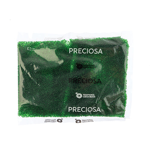 Czech Seed Bead 13/0 Cut Transparent Loose