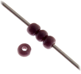 Czech Seed Beads 13/0 Cut Opaque Strung