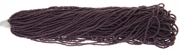 Czech Seed Beads 13/0 Cut Opaque Strung