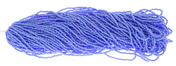 Czech Seed Beads 13/0 Cut Opaque Aurora Borealis Strung