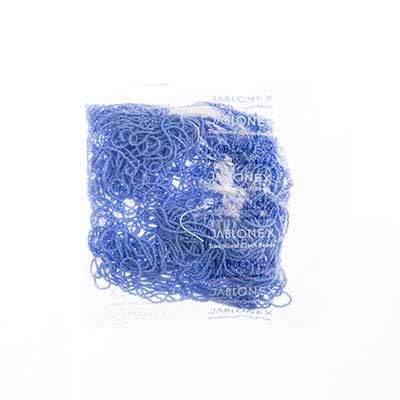 Czech Seed Beads 13/0 Cut Opaque Aurora Borealis Strung