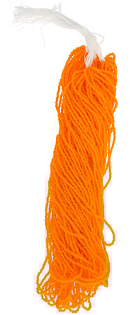 Czech Seed Beads 13/0 Cut Opaque Strung