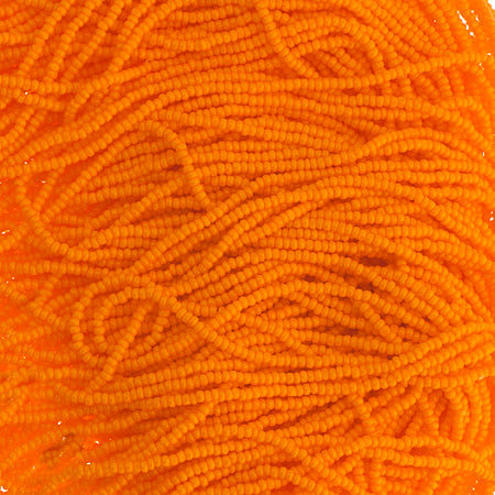Czech Seed Beads 13/0 Cut Opaque Strung