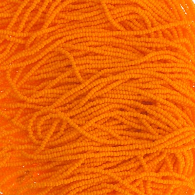 Czech Seed Beads 13/0 Cut Opaque Strung
