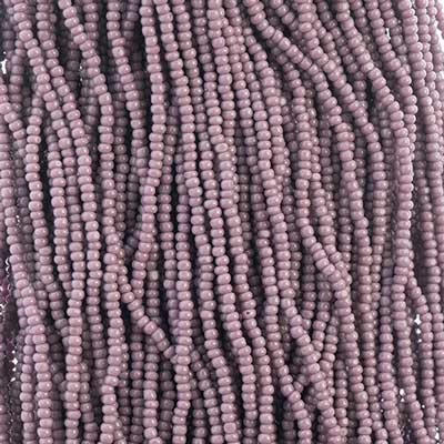 Czech Seed Beads 13/0 Cut Opaque Strung