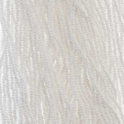 Czech Seed Beads 13/0 Cut Opaque Strung