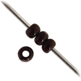 Czech Seed Beads 13/0 Cut Opaque Strung