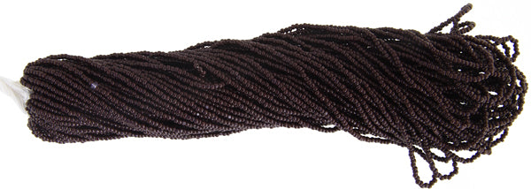 Czech Seed Beads 13/0 Cut Opaque Strung