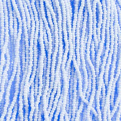 Czech Seed Beads 13/0 Cut Opaque Strung