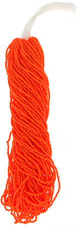 Czech Seed Beads 13/0 Cut Opaque Strung