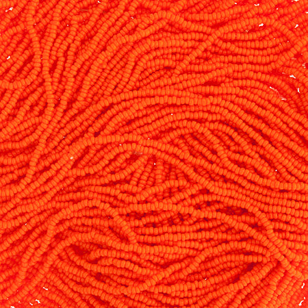 Czech Seed Beads 13/0 Cut Opaque Strung