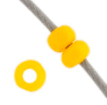 Czech Seed Beads 13/0 Cut Opaque Strung