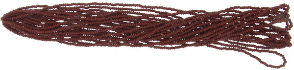 Czech Seed Beads 13/0 Cut Opaque Strung