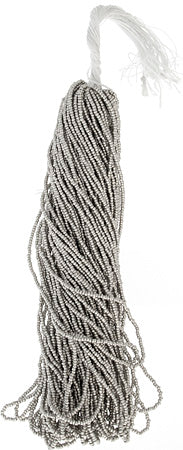 Czech Seed Beads 13/0 Cut Metallic Terra Strung