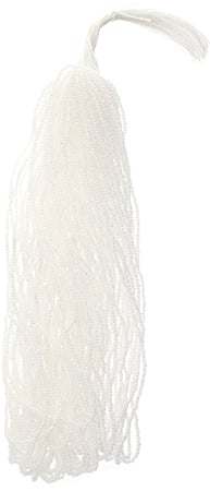 Czech Seed Beads 13/0 Cut Opaque Strung