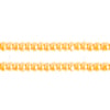 Czech Seed Beads 8/0 Cut Opaque Light Orange Luster Strung