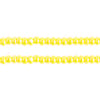 Czech Seed Beads 8/0 Cut Opaque Yellow Luster Strung