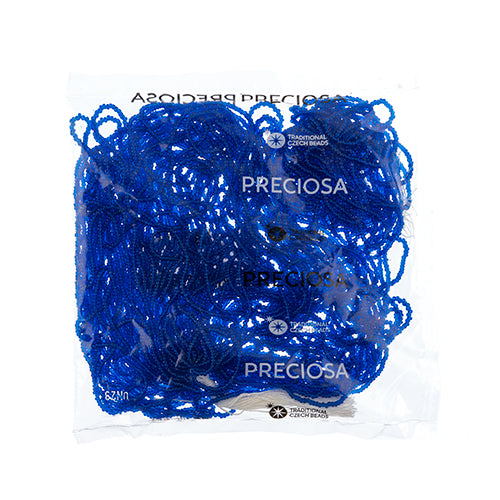 Czech Seed Beads 11/0 Cut Transparent Strung