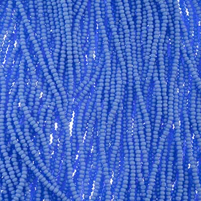 Czech Seed Beads 11/0 Cut Opaque Strung