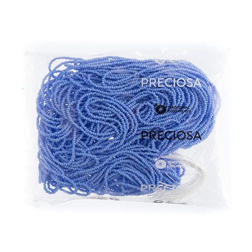 Czech Seed Beads 11/0 Cut Opaque Strung