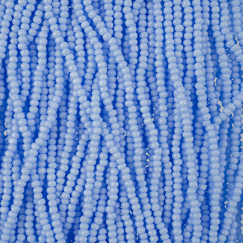 Czech Seed Beads 11/0 Cut Opaque Strung