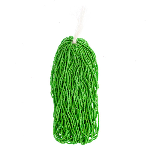 Czech Seed Beads 11/0 Cut Opaque Strung