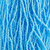Czech Seed Beads 11/0 Cut Opaque Strung