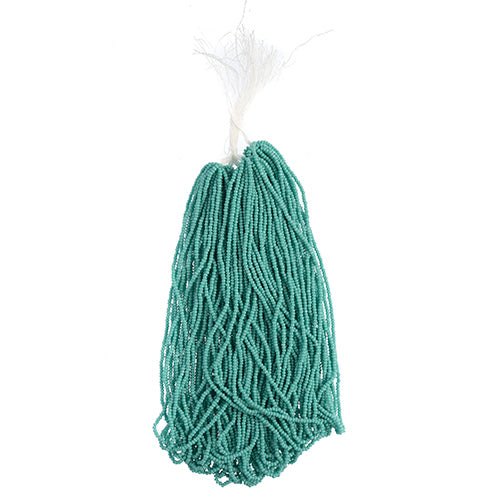 Czech Seed Beads 11/0 Cut Opaque Strung