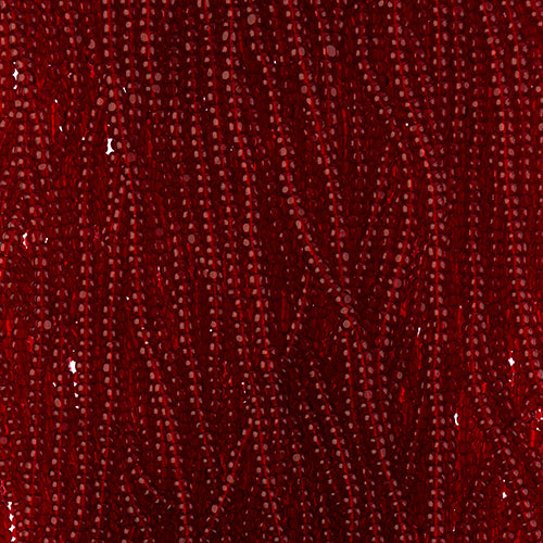 Czech Seed Beads 11/0 Cut Transparent Strung