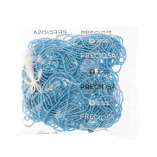 Czech Seed Beads 11/0 Cut Opaque Strung